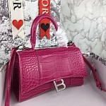 2020 Cheap Balenciaga Hourglass S top-handle Bag # 222275, cheap Balenciaga Handbags
