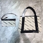 2020 Cheap Balenciaga Navy Cabas Canvas Bag  # 222310, cheap Balenciaga Satchels