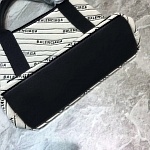 2020 Cheap Balenciaga Navy Cabas Canvas Bag  # 222310, cheap Balenciaga Satchels