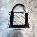 2020 Cheap Balenciaga Navy Cabas Canvas Small Bag   # 222312, cheap Balenciaga Satchels