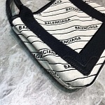 2020 Cheap Balenciaga Navy Cabas Canvas Small Bag   # 222312, cheap Balenciaga Satchels