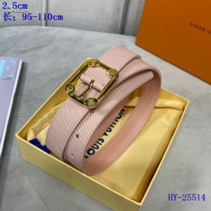 $55.00,2020 Cheap Louis Vuitton 2.5 cm Width Belts  # 223121