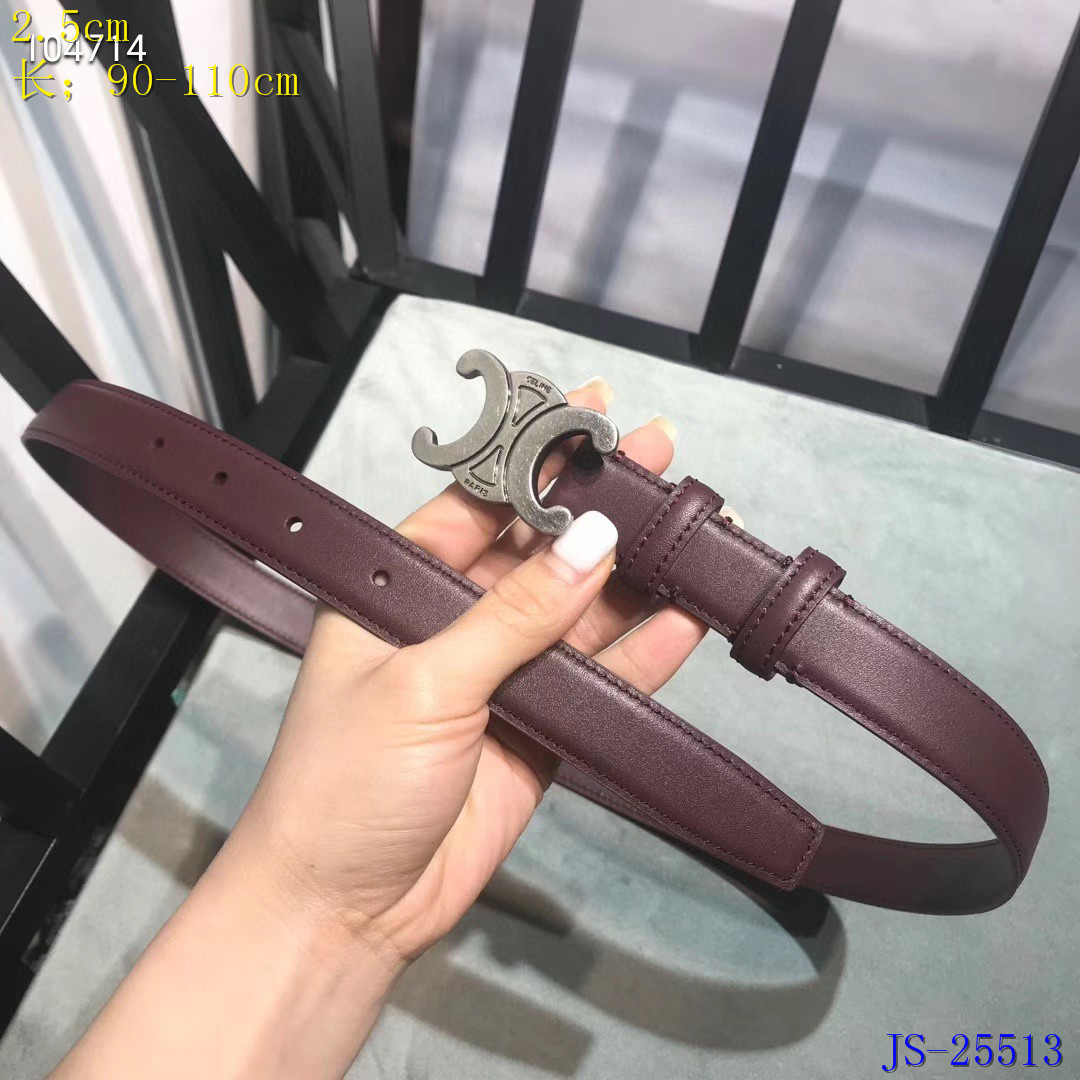 2020 Cheap Celine 2.5 cm Width Belts # 223025