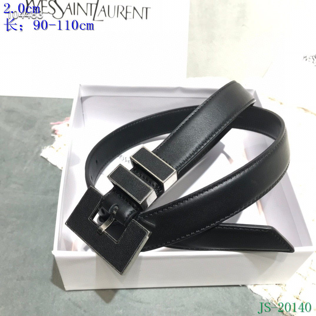 2020 Cheap YSL 2.0cm Width Belts # 223257
