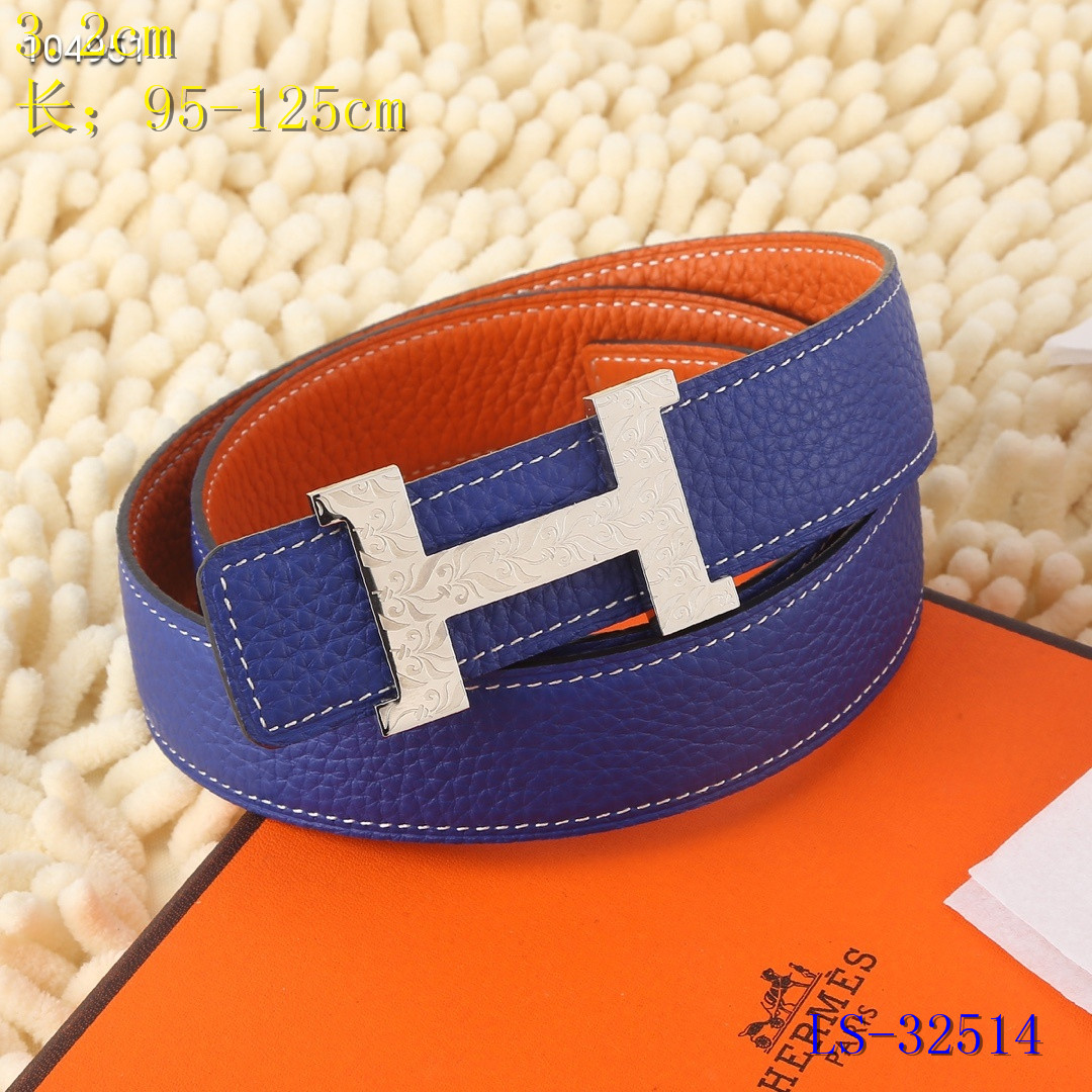 2020 Cheap Hermes 3.2cm Width Belts # 223279