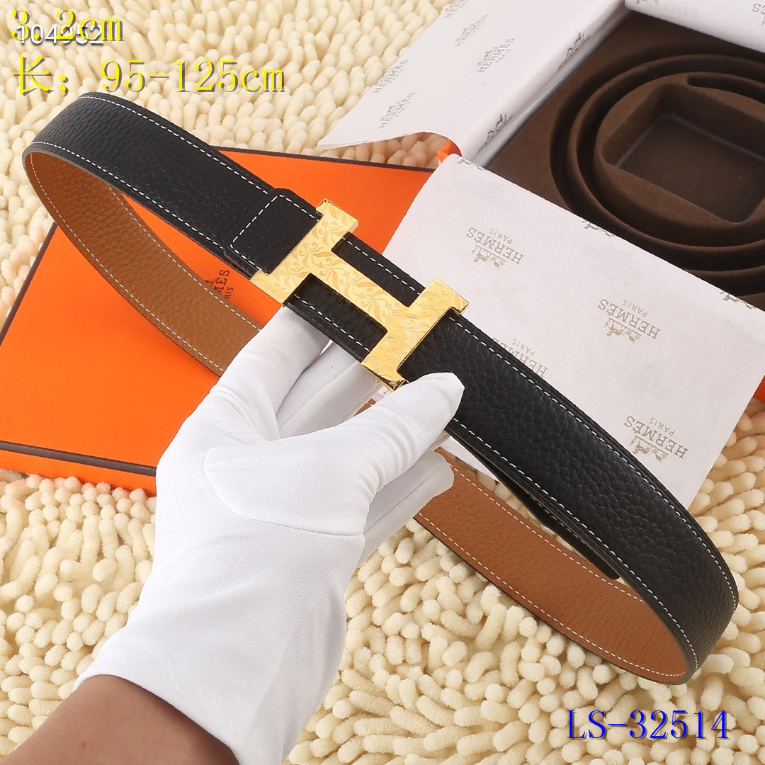 2020 Cheap Hermes 3.2cm Width Belts # 223281