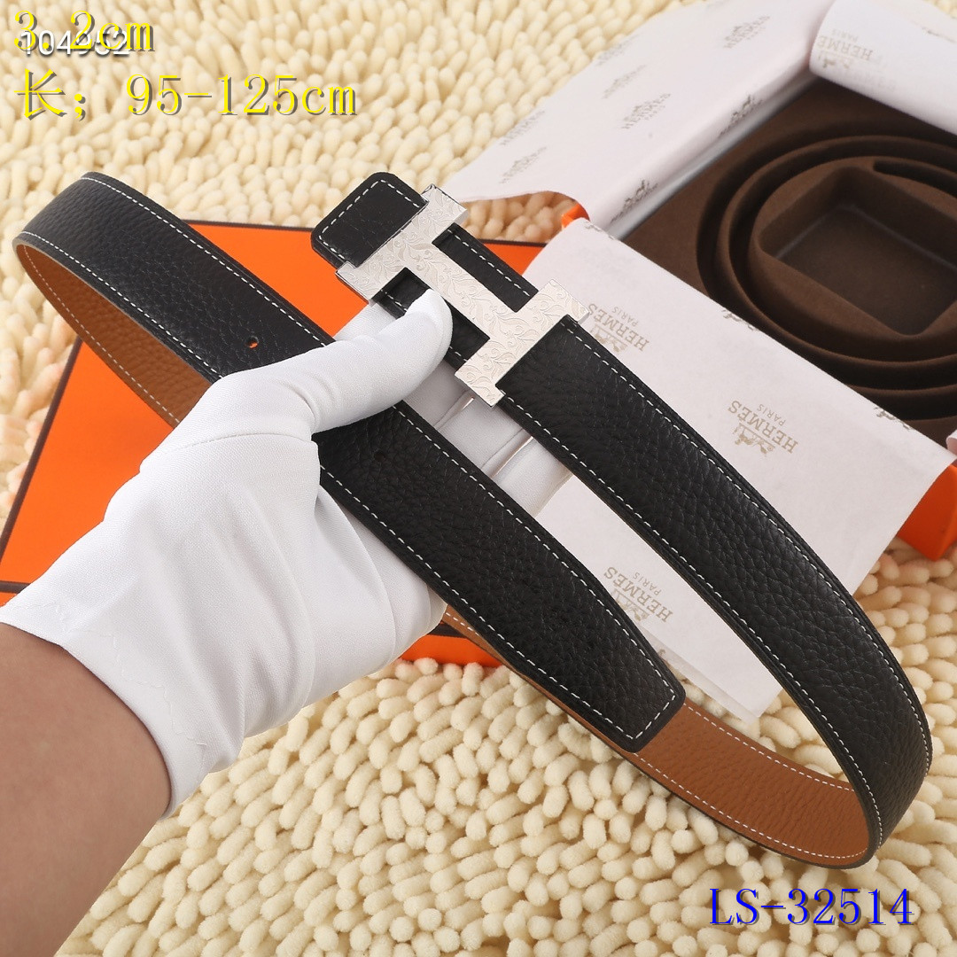 2020 Cheap Hermes 3.2cm Width Belts # 223282