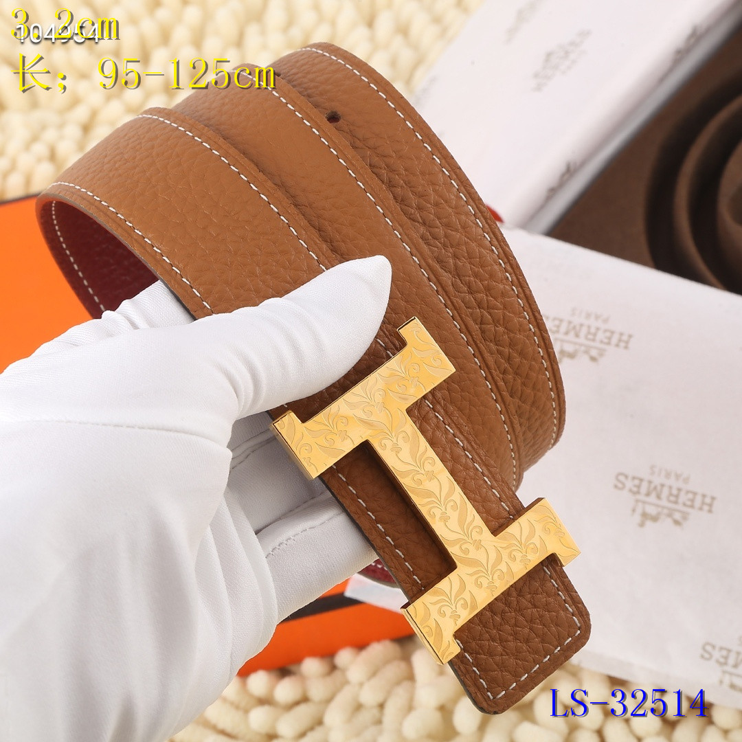 2020 Cheap Hermes 3.2cm Width Belts # 223285