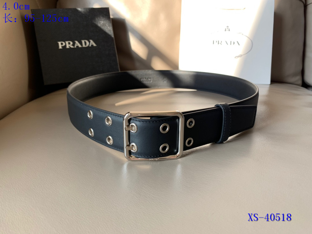 2020 Cheap Prada 4.0cm Width Belts # 223409