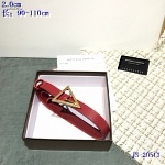 2020 Cheap Bottega Veneta 2.0 cm Width Belts For Women # 222966
