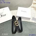 2020 Cheap Dior 2.0 cm Width Belts For Women # 222974, cheap Dior Belts