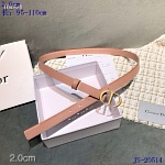 2020 Cheap Dior 2.5 cm Width Belts For Women # 222977, cheap Dior Belts