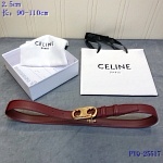 2020 Cheap Celine 2.5 cm Width Belts  # 223031, cheap Celine Belts