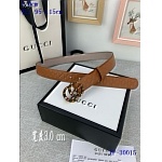 2020 Cheap Gucci 3.5 cm Width Belts  # 223042