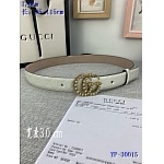 2020 Cheap Gucci 3.5 cm Width Belts  # 223048