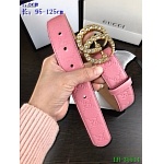 2020 Cheap Gucci GG Buckle 3.5 cm Width Belts  # 223050