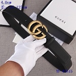 2020 Cheap Gucci 4.0 cm Width Belts  # 223101, cheap Gucci Belts
