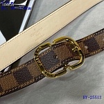 2020 Cheap Louis Vuitton 2.5 cm Width Belts  # 223113, cheap LouisVuitton Belts
