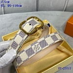2020 Cheap Louis Vuitton 2.5 cm Width Belts  # 223114, cheap LouisVuitton Belts