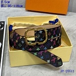 2020 Cheap Louis Vuitton 2.5 cm Width Belts  # 223115, cheap LouisVuitton Belts