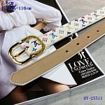 2020 Cheap Louis Vuitton 2.5 cm Width Belts  # 223116, cheap LouisVuitton Belts