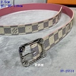 2020 Cheap Louis Vuitton 2.5 cm Width Belts  # 223117, cheap LouisVuitton Belts