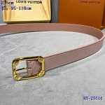 2020 Cheap Louis Vuitton 2.5 cm Width Belts  # 223121, cheap LouisVuitton Belts