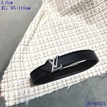 2020 Cheap Louis Vuitton 3.0 cm Width Belts  # 223124, cheap LouisVuitton Belts