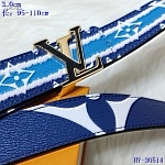 2020 Cheap Louis Vuitton 3.0 cm Width Belts  # 223126, cheap LouisVuitton Belts
