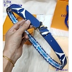 2020 Cheap Louis Vuitton 3.0 cm Width Belts  # 223126, cheap LouisVuitton Belts