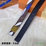 2020 Cheap Louis Vuitton 3.0 cm Width Belts  # 223128, cheap LouisVuitton Belts