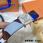 2020 Cheap Louis Vuitton 3.0 cm Width Belts  # 223129, cheap LouisVuitton Belts