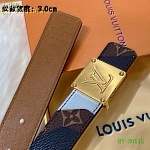 2020 Cheap Louis Vuitton 3.0 cm Width Belts  # 223130, cheap LouisVuitton Belts