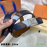 2020 Cheap Louis Vuitton 3.0 cm Width Belts  # 223131