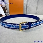2020 Cheap Louis Vuitton 3.0 cm Width Belts  # 223132, cheap LouisVuitton Belts