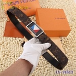 2020 Cheap Louis Vuitton 3.5 cm Width Belts  # 223135