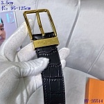 2020 Cheap Louis Vuitton 3.5 cm Width Belts  # 223144, cheap LouisVuitton Belts