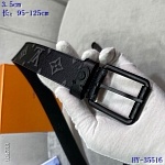 2020 Cheap Louis Vuitton 3.5 cm Width Belts  # 223149, cheap LouisVuitton Belts