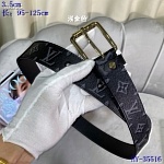 2020 Cheap Louis Vuitton 3.5 cm Width Belts  # 223150