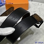 2020 Cheap Louis Vuitton 3.5 cm Width Belts  # 223152, cheap LouisVuitton Belts