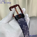 2020 Cheap Louis Vuitton 3.5 cm Width Belts  # 223155, cheap LouisVuitton Belts