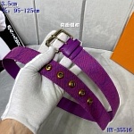 2020 Cheap Louis Vuitton 3.5 cm Width Belts  # 223158
