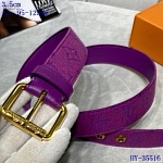 2020 Cheap Louis Vuitton 3.5 cm Width Belts  # 223159, cheap LouisVuitton Belts