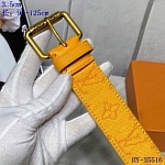 2020 Cheap Louis Vuitton 3.5 cm Width Belts  # 223161, cheap LouisVuitton Belts