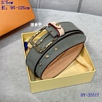 2020 Cheap Louis Vuitton 3.5 cm Width Belts  # 223162