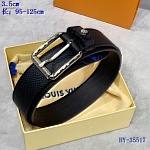 2020 Cheap Louis Vuitton 3.5 cm Width Belts  # 223165, cheap LouisVuitton Belts