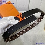 2020 Cheap Louis Vuitton 4.0 cm Width Belts  # 223182, cheap LouisVuitton Belts