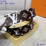 2020 Cheap Louis Vuitton 4.0 cm Width Belts  # 223183