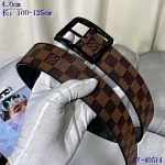 2020 Cheap Louis Vuitton 4.0 cm Width Belts  # 223189