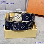 2020 Cheap Louis Vuitton 4.0 cm Width Belts  # 223190